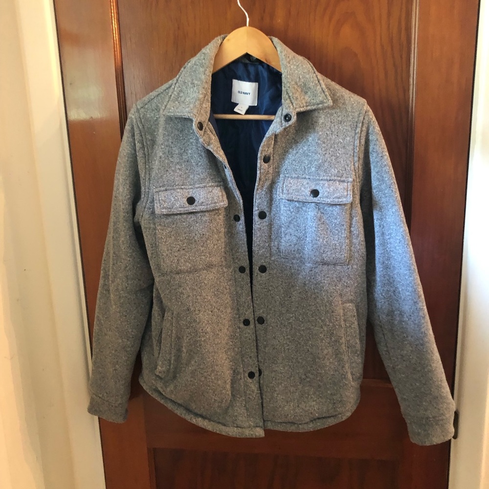 Mens small gray Old Navy jacket. Great condition.